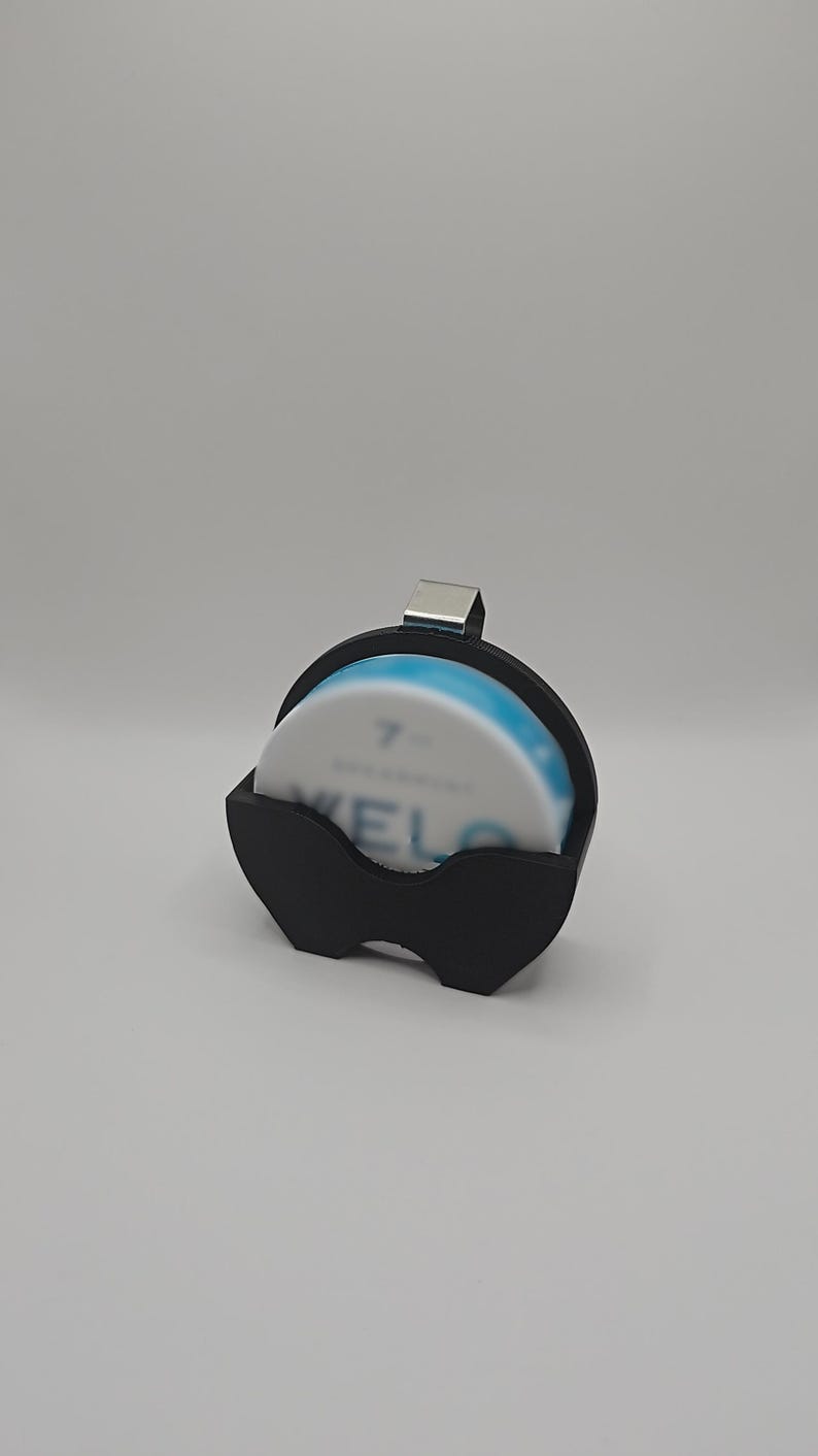 Clip de visera compatible con VELO y VELO Plus - Organizador de latas de nicotina impreso en 3D para coche - Regalo para los amantes de la nicotina imagen 4