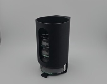 Black Buffalo Nicotine Can Tower Holder | Wall Mounted Dispenser for Easy Access & Organization for your Nicotine Cans