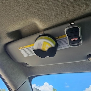 ZN-Compatible Visor Clip Holder - 3D Printed Clip-On for Easy Access - Unique Gift Idea Nicotine Enthusiasts