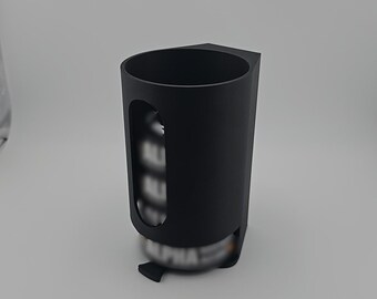ALPHA Nootropic Can Tower Holder | Wall Mounted Dispenser for Easy Access & Organization for your Nootropic Cans