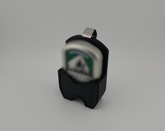 Grizzly SPITFREE Metal Can Visor Clip | 3D-Printed Car Organization Accessory for Tobacco Enthusiasts