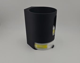 Soporte de torre de nicotina para montaje en pared/dispensador compatible con ZN para un fácil acceso y organización de sus latas de nicotina