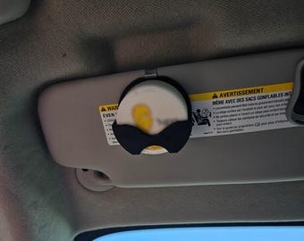 NEO Energy Compatible Visor Clip - 3D Printed Clip-On for Easy Access - Unique Gift Idea for Caffeine Enthusiasts