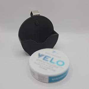 Clip de visera compatible con VELO y VELO Plus - Organizador de latas de nicotina impreso en 3D para coche - Regalo para los amantes de la nicotina imagen 3