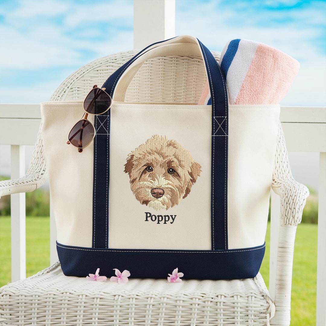 Dog Mom Canvas Tote Large Capacity Travel Beach Gift for Pet Lovers Amazon.com: SUSZDOU Dog Mom Tote Bag, Canvas Tote Bag for  main image 4