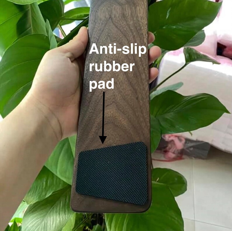Keyboard Wrist Rest Personalizef Walnut Walnut Wrist Rest Etsy Canada
