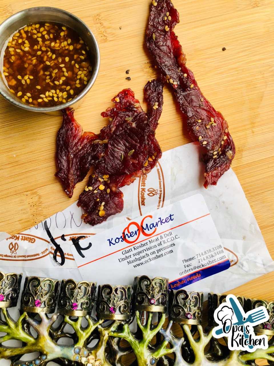 Opa's KOSHER Beef Jerky 4 Flavors Homemade Dried Snacks Etsy