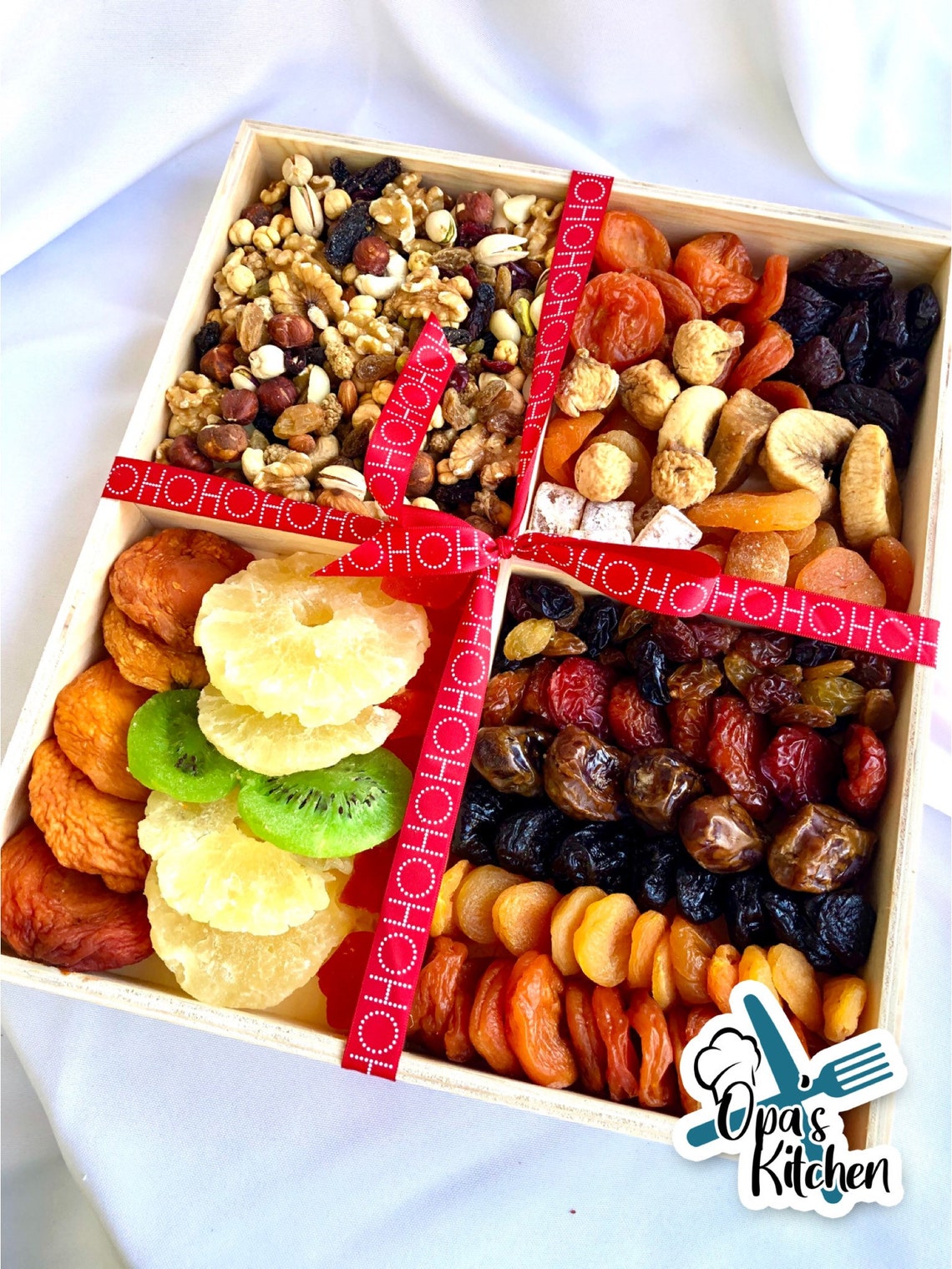 Homemade Dry Fruit & Snack Box by Opa Includes Custom Box Etsy