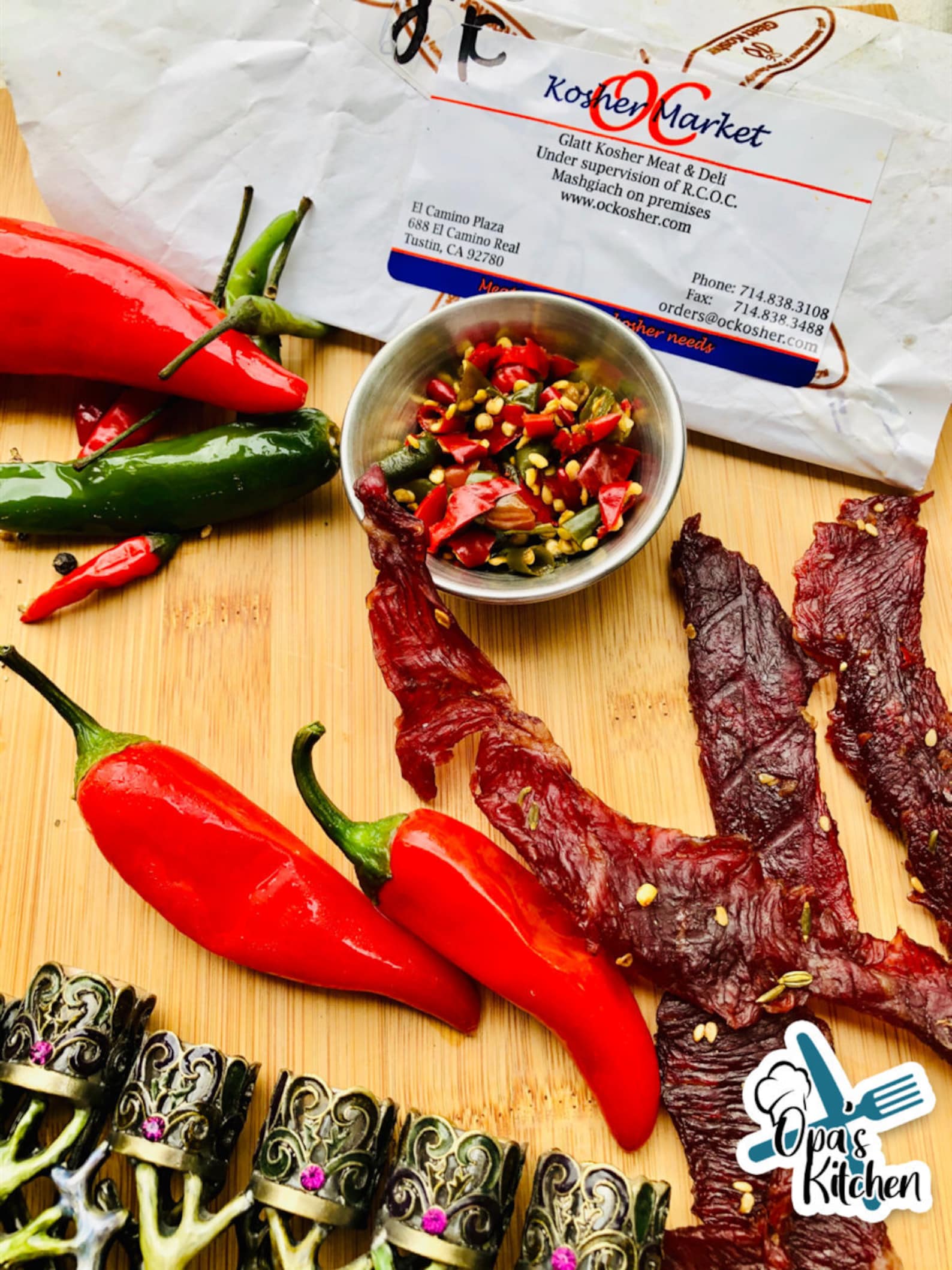 Opa's KOSHER Beef Jerky 4 Flavors Homemade Dried Snacks Etsy