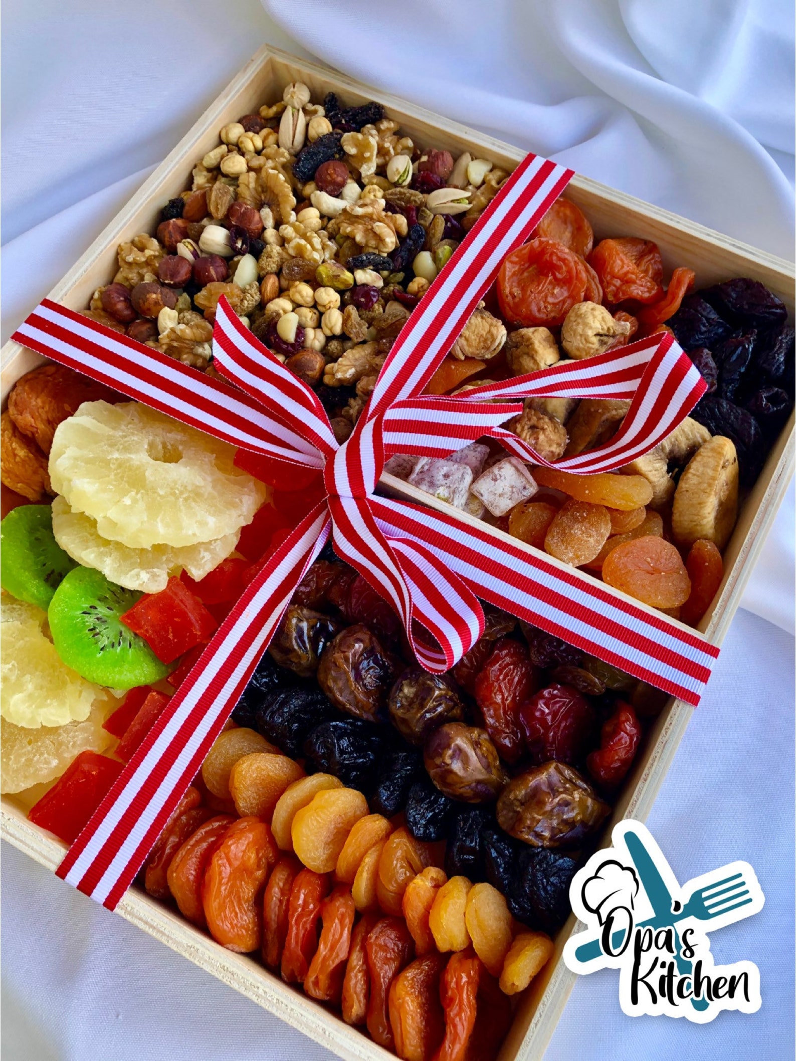 Homemade Dry Fruit & Snack Box by Opa Includes Custom Box Etsy