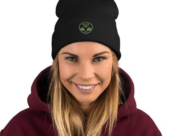 Embroidered Beanie