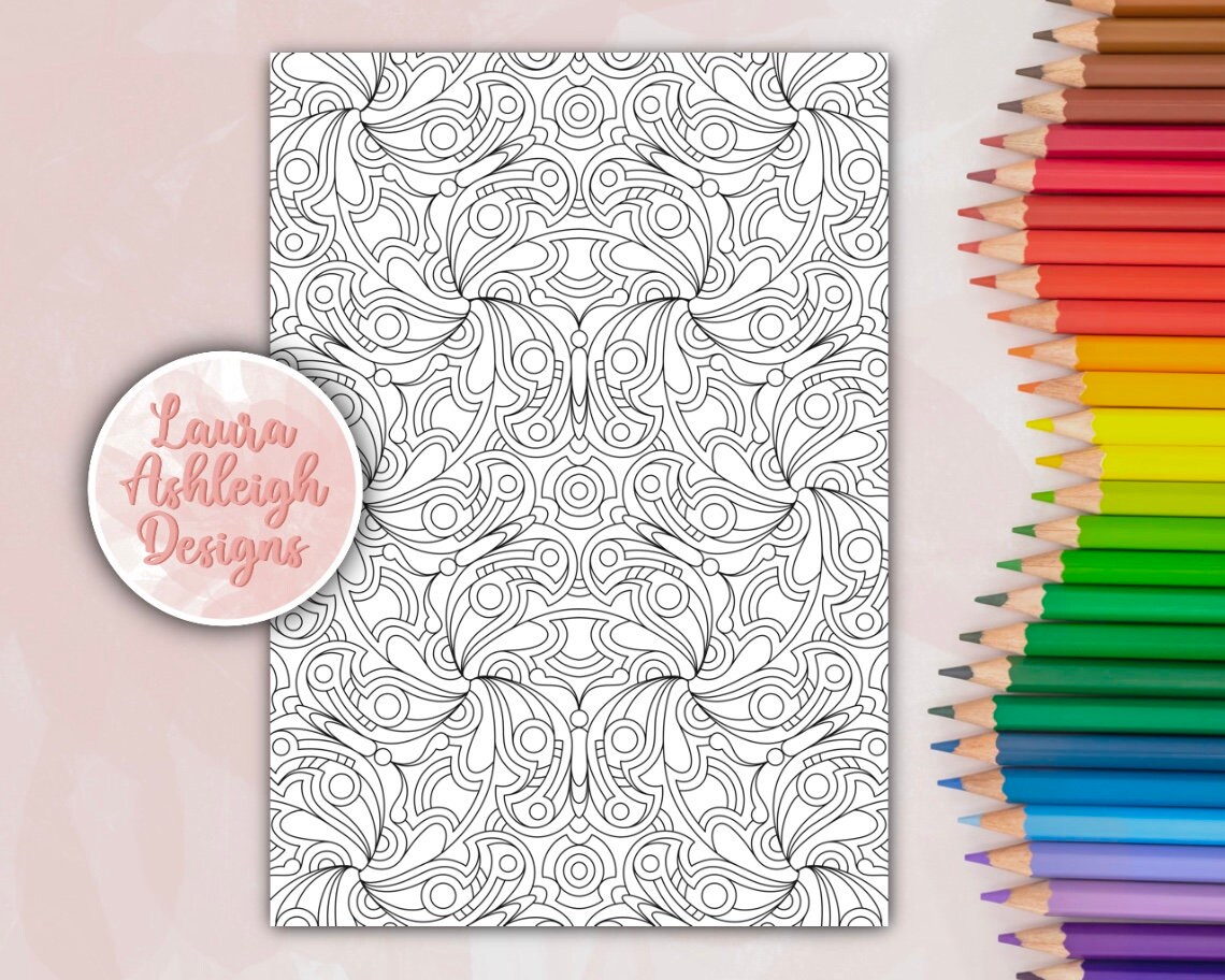 3 A4 Pattern Colouring Pages Adult Coloring Pages Kids Colouring ...