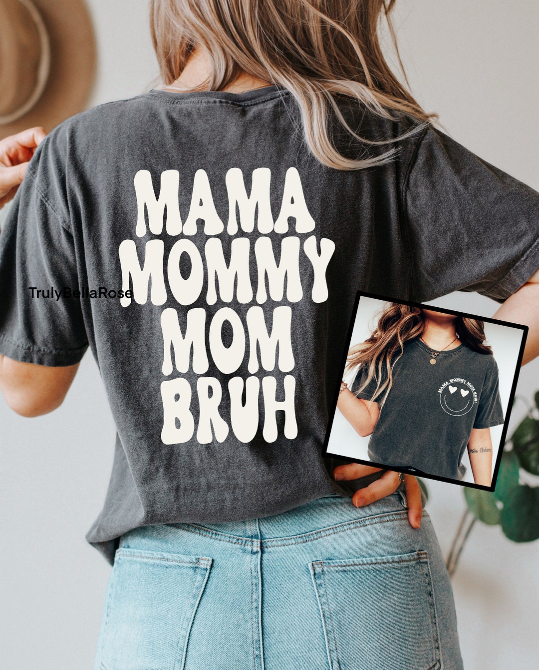 Comfort Colors, Mama Mommy Mom Bruh, Bruh Shirt, Mama Shirt, Funny Mom ...