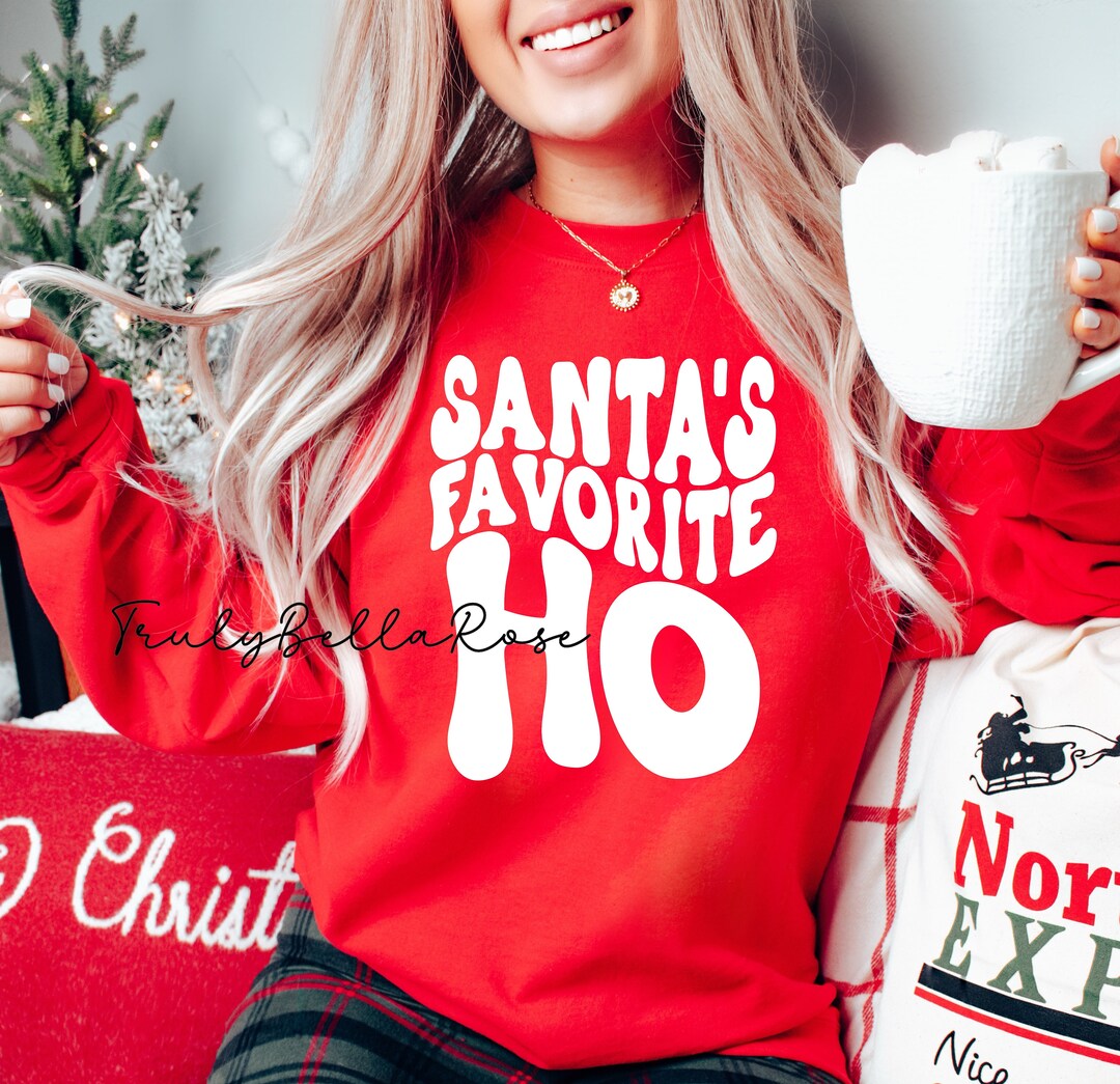 Santa's favourite ho sweater sale