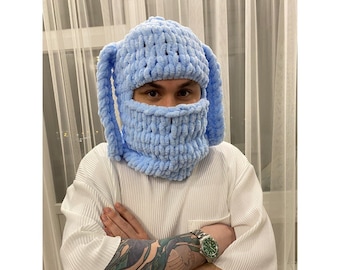 帽子 c0mi / new iruse2 23aw lop ear balaclava 7b252ca4-6c32-4206-bb3c-