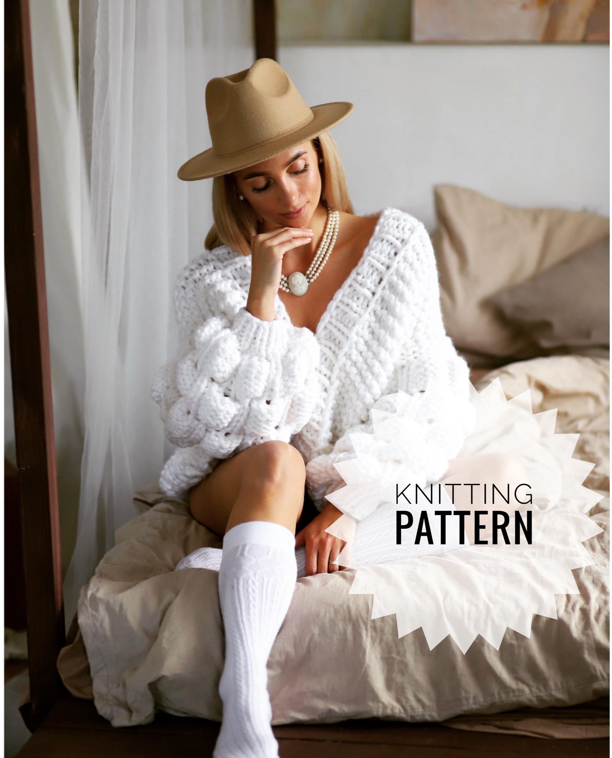 Bubble Crop Cardigan - Etsy