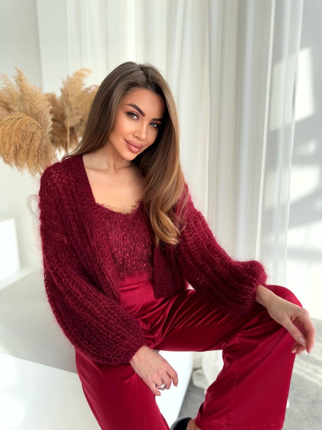 Oversized Mohair Cardigan, Sheer Loose Cardigan, Fall Wool Cardigan, Folklore Knitted Cardigan, Women Cropped Bomber Jacket, Mesh Cardigan - Etsy Oversized Mohair Cardigan, Sheer Loose Cardigan, Fall Wool Cardigan, Folklore Knitted Cardigan, Women Cropped Bomber Jacket, Mesh Cardigan - Etsy