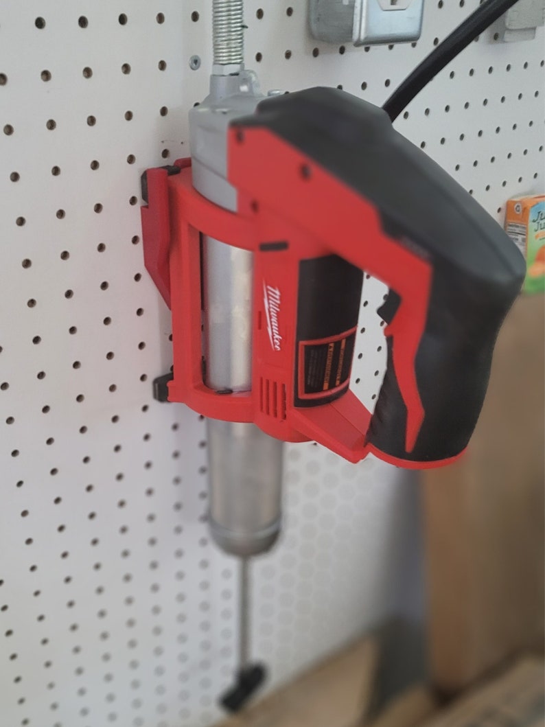 Wall Mount Holder for Milwaukee M12 2446 Cordless Grease Gun Etsy