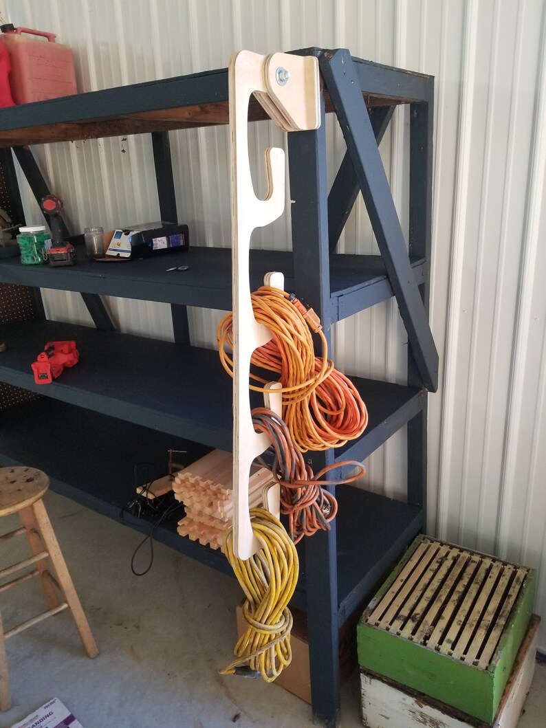 Cordón de extensión manguera y soporte Organizador rack de | Etsy