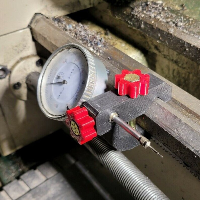 Mini Lathe Dial Indicator Carriage Holder Stop for Grizzly Etsy