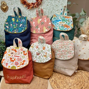 Personalized kindergarten backpack