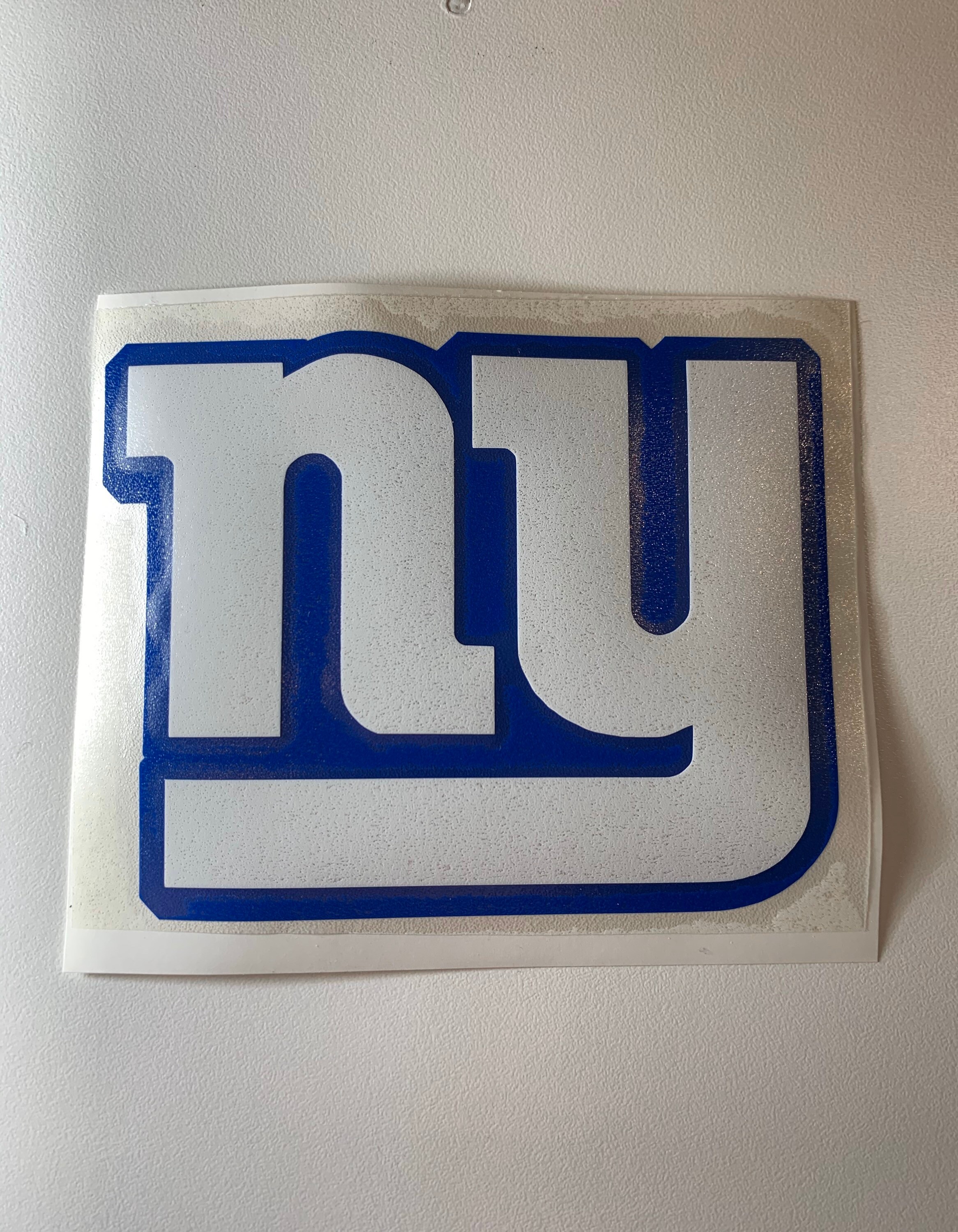 New York Giants Decal Etsy