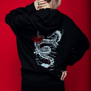 Spider Lily Dragon Hoodie