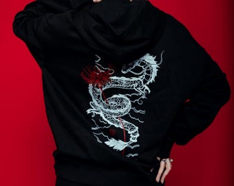 Spider Lily Dragon Hoodie