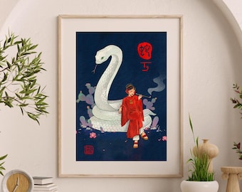 Snake - Vietnamese and Chinese (Asian) Zodiac Sign, Year of Snake