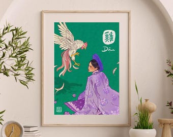 Rooster - Vietnamese and Chinese (Asian) Zodiac Sign, Year of Rooster