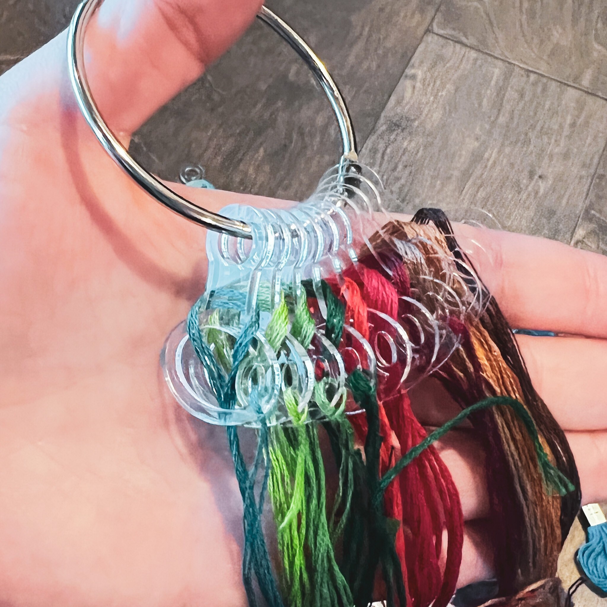 Durable Acrylic Floss Drops Thread Organization No Knots or Etsy