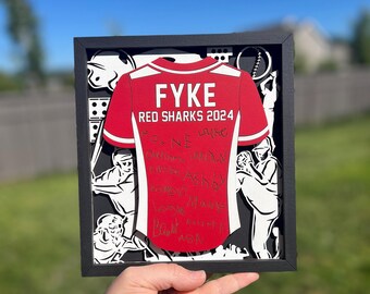 Personalized Engraved Players Autographs Coach Plaque Gift, Award, Trophy
