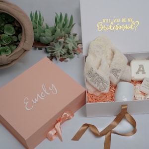 Bridesmaid Proposal Box Set,Will You Be My Bridesmaid Proposal Box Set,Personalized Ask Bridesmaid Gift Box Set,Proposal Gift Box Tumbler