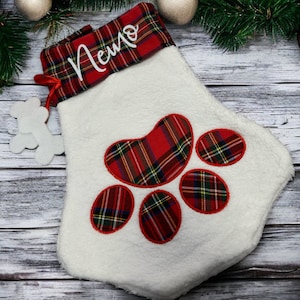 Personalized pet STOCKINGS, Blank pet stocking, Christmas stocking, Dog stocking, Cat stocking, Christmas gift, Customized Family  stocking