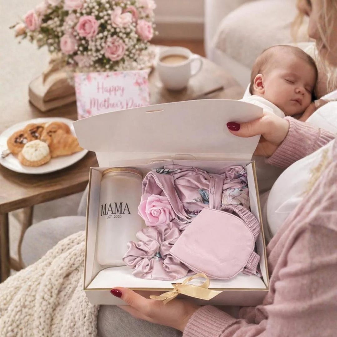 New Mom Gift Box – Postpartum Care Package for Expecting Moms-new Mom ...
