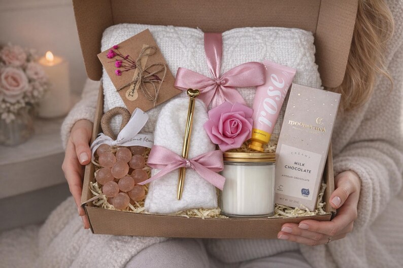 Luxury Self Care Gift Box for Women – Ready to Gift Spa Basket, Birthday Gift, Bridesmaid Gift, Mother’s Day Gift, Personalized Tumbler image 17