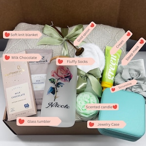 Luxury Self Care Gift Box for Women – Ready to Gift Spa Basket, Birthday Gift, Bridesmaid Gift, Mother’s Day Gift, Personalized Tumbler image 14