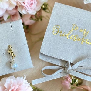 Maid of Honor Earrings 18k Gold Plated Bridesmaid Pearl Knot Earrings Maid of Honor Jewelry Bridesmaid Gifts Bridesmaid Jewelry Gifts