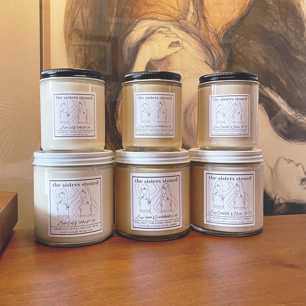 Luxury Trio: Set of 3 Luxe Scented Soy Candles