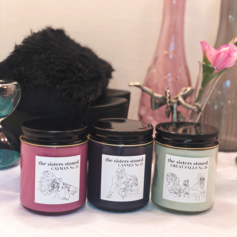 Karen Huger Housewives Candle Cayman Soy Candle the Grand Etsy