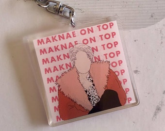 Stray Kids "Maknae On Top" Keychain | SKZ Jeongin / I.N Birthday Design