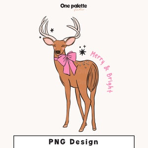 Christmas Reindeer PNG Sublimation , Christmas PNG design, Reindeer png, Digital Design Christmas day png, christmas tshirt sublimation png