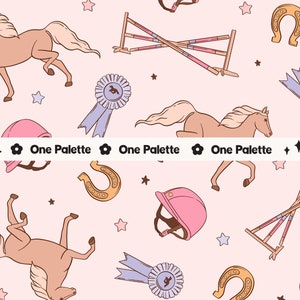 Équestre | Rose équitation transparente motif numérique, motif répété sans couture, motif tissu, équitation équitation fichier sans couture