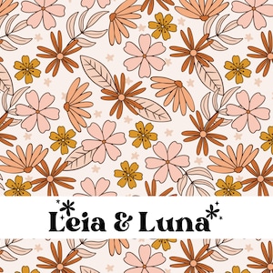 TALOR BOHO | Boho marrom floral neutro primavera padrão digital sem costura, padrão de repetição sem costura, padrão de tecido, arquivo sem costura