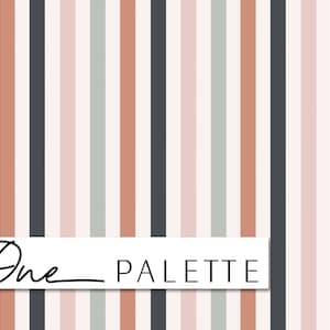 Sabrina STRIPES |  Pastel Boho Stripe Seamless Digital Pattern, Seamless Stripe Repeat Pattern, Fabric Pattern, Seamless File