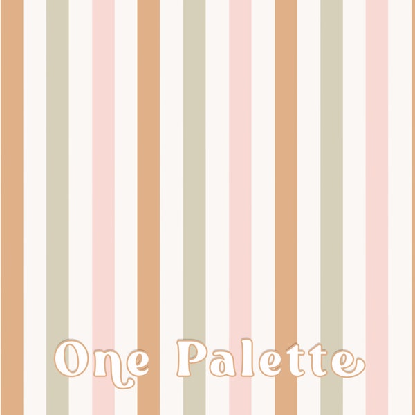 COCO STRIPES | Coordinate Summer Stripes Seamless Digital Pattern, Seamless Repeat Pattern, Fabric Pattern, Seamless File, Commercial Use