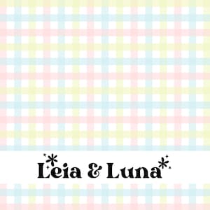 LAIT DE CÉRÉALES GINGHAM | Coordonnée Rose Bleu Vert Pastel Gingham Seamless Digital Pattern, Seamless Repeat Pattern, Fabric Pattern, Seamless