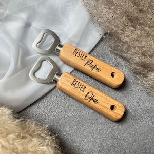 Personalized Bottle Opener Father&#39;s Day Gift - Best Dad - Father&#39;s Day Gift - Godfather - Grandpa - Uncle