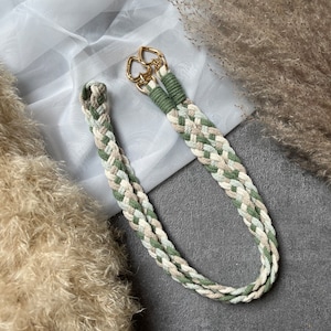 Mobiele telefoonketting macrame boho lang gevlochten - gepersonaliseerde mobiele telefoonketting \ cadeau-idee mobiele telefoonriem klein cadeau - cadeauset