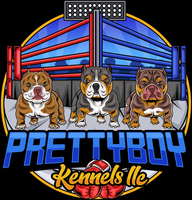 Custom Dog Kennel Logo Service Dog Business Logodog Trainer Etsy